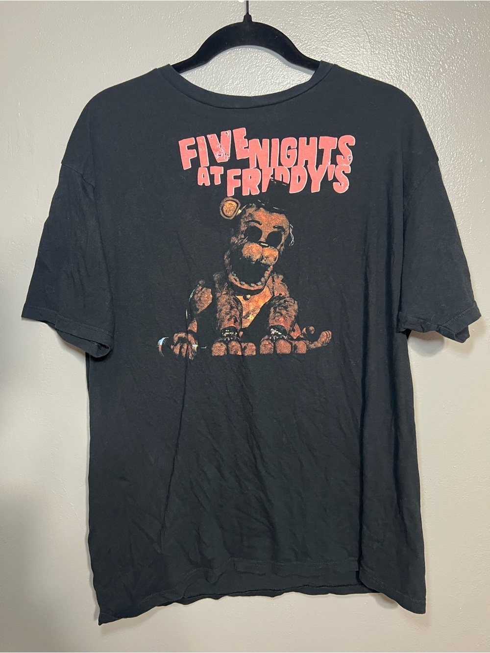 Five Nights At Freddy's Black Eyes Freddy Fazbear Size: 2X